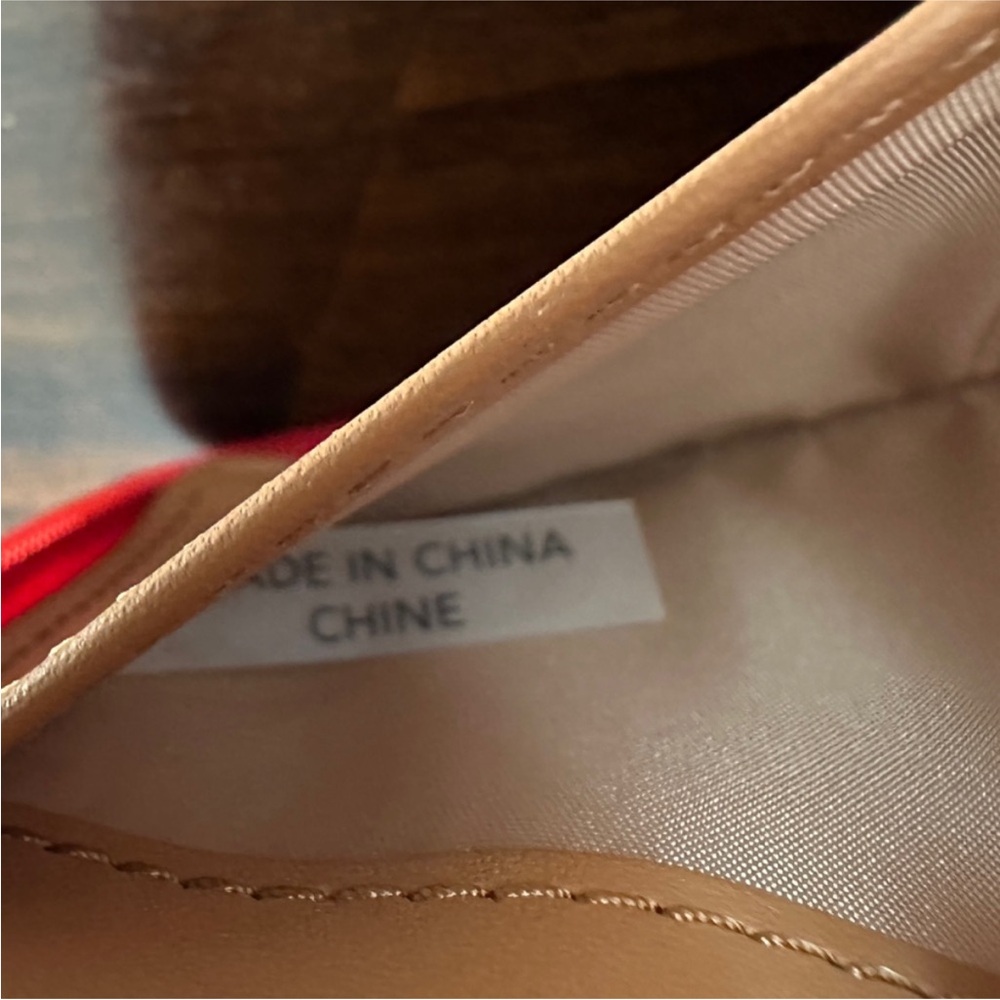 Coach Rare Vintage Campbell Red‎ Leather Universal Turn-Lock F50070 - Picture 14 of 15